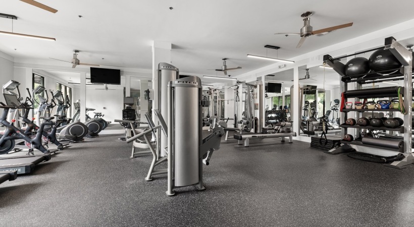 Fitness Center with Free Weights
